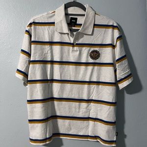 Vans Short Sleeve Striped Polo